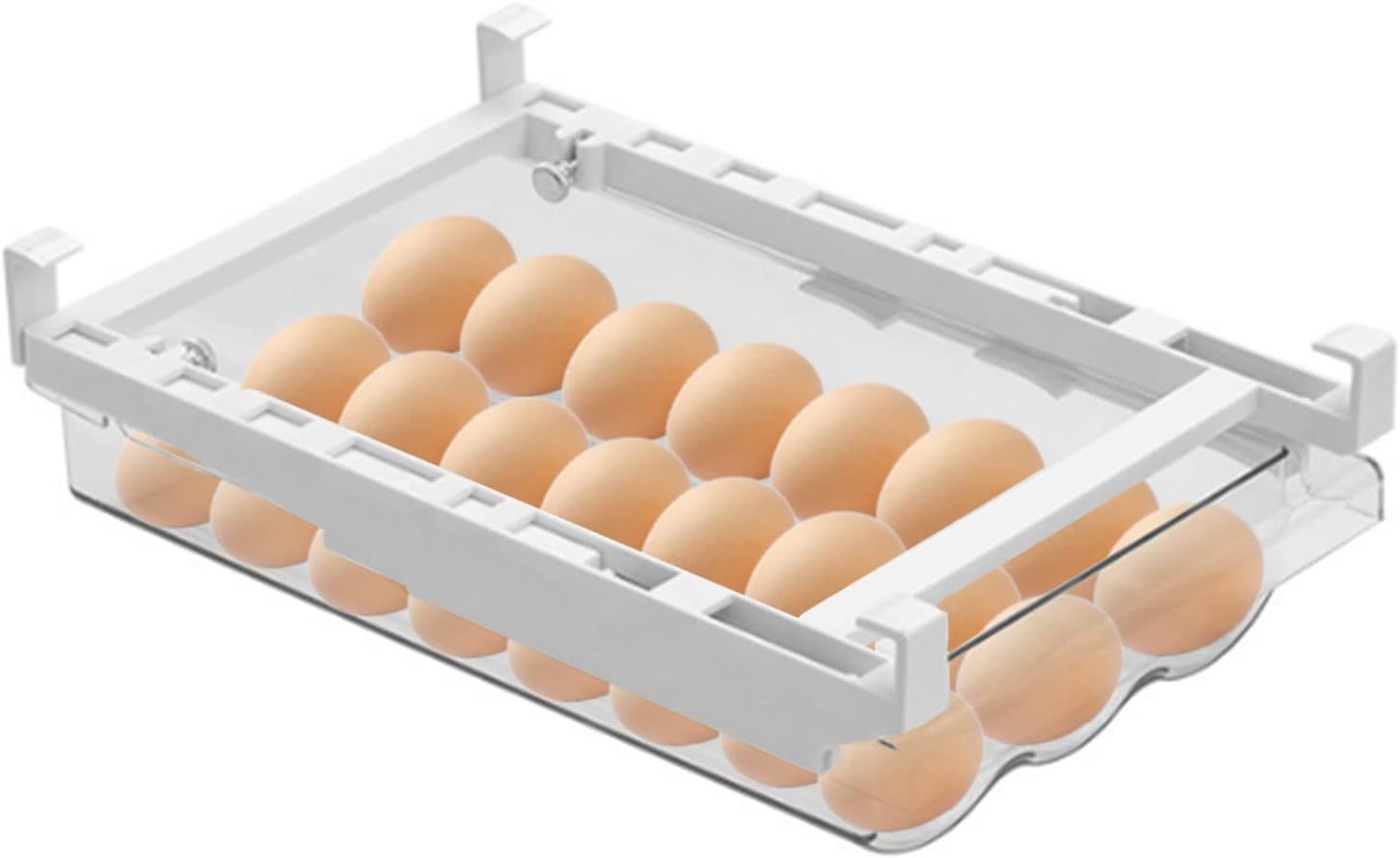 Egg Holder For Refrigerator，Mini Fridge Drawer Organizer Refrigerator Egg - $31.99