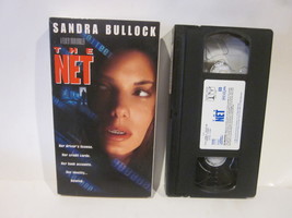 The Net Sandra Bullock 1995 VHS Rare Orig HTF OOP Action Crime Drama Thriller - £2.95 GBP