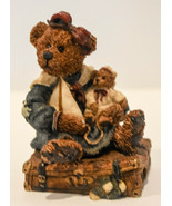 Boyds Bears  Bailey Bear With Suitcase - Style #2000 - Classic Figure - £8.73 GBP
