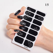 #AF015 Patterned Nail Art Sticker Manicure Decal Full Nail - £3.47 GBP