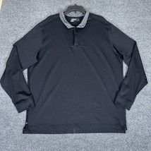 Nike Sweatshirt Mens 2XL Black Golf Tour Premium Dri-Fit Pullover Long S... - $23.50