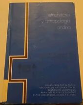 Rare - Etnohistoria y Antropología Andina, Lima Peru 1981 - $33.12