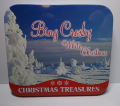 Bing Crosby White Christmas Treasures CD In Collectors Tin 2009 Silver Bells - £12.33 GBP
