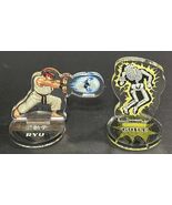 STREET FIGHTER II - RYU &amp; GUILE (1.5 inch) ACRYLIC STAND - $638.82 MXN