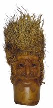 WorldBazzar 21" Tree Spirit Mask Bamboo Root Tiki Bar Deco Hand Crafted Sculptur - $69.29