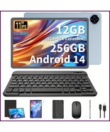 QDDQ 11&quot; Android 14 Tablet 256GB+12GB WiFi w/ Keyboard, Mouse, Stylus, Case - $2,186.10 MXN+