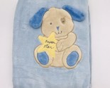 Sandra Magsamen Baby Blanket Dog Puppy Super Star Messages from the Heart - $14.99