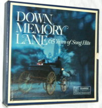 Down Memory Lane 65 Years of Song Hits Readers Digest 9 LP Record Box Set - $13.81