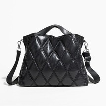 Casual Padded Large Capacity Tote Women Handbags Designer Lingge Quilted Shoulde - £43.78 GBP