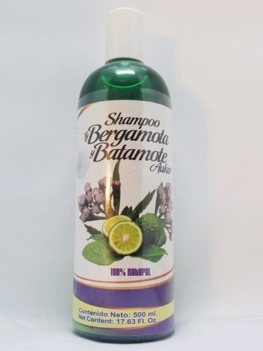 Shampoo de Bergamota y Batamote Aukar, 500 ml / 17.63 Fl Oz. Shampoo of Bergamot - $24.99