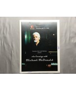 The Doobie Brothers Michael McDonald Signed Autographed LEVITT PAVILION ... - $89.08