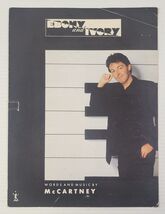 *L4) Ebony And Ivory - Paul McCartney - Hal Leonard - Vintage Sheet Music - $9.89
