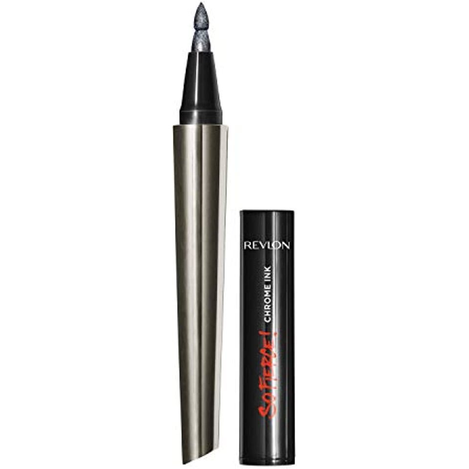 Revlon So Fierce! Chrome Ink Liquid Eyeliner, 901 Gunmetal, 0.03 oz - $6.37