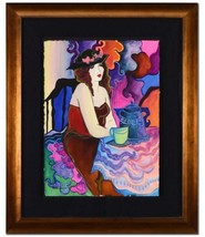 Patricia Govezensky-Framed Untitled ORIGINAL Watercolor Painting/Hand Signed/COA - £583.96 GBP