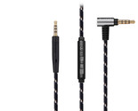 Nylon Audio Cable with mic For JBL Tune 710BT CLUB ONE 700BT 950NC UA Train - £15.68 GBP
