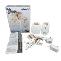 VTech DM111 Digital Audio Baby Monitor 1,000 Feet Range w/Cords &amp; Manual... - $326.61 MXN