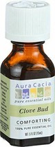 NEW Aura Cacia Essential Oil Clove Bud Comforting .5 Fl Ounce - £9.33 GBP