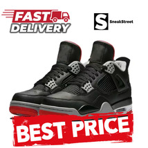 Sneakers Jumpman Basketball 4, 4s - Bred Reinmagined (SneakStreet) - £71.14 GBP
