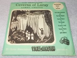 Sawyer&#39;s View Master Three Reel Set Caverns of Luray Nos 194 ABC - £7.92 GBP