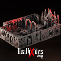 3D Printed Cast n Play Death x Tiles Complete Gothic Set 28mm 32mm D&amp;D - £152.90 GBP+