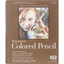 Strathmore Colored Pencil Spiral Paper Pad 30 Sheets Sheets - $949.67 MXN