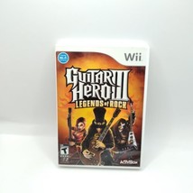 Guitar Hero III 3 Legends Of Rock (Nintendo Wii, 2006) CIB Complete w/Manual!  - £14.28 GBP