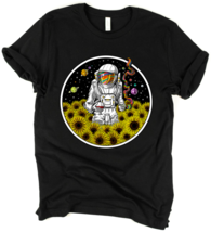 Psychedelic Astronaut Sunflowers Psychonaut T-Shirt - £22.38 GBP