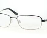 OU 43.444 02 BLACK /SILVER EYEGLASSES GLASSES METAL FRAME 54-16-140mm - $39.50