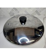 Farberware Stainless Steel 12&quot; Electric Skillet Replacement Lid Model B3... - $32.53 CAD