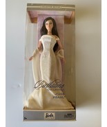 June Birthstone Barbie – Pearl Gown – Brunette Hair – Collector Edition ... - $59.39