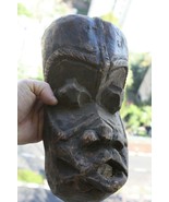 Ibibio Ekpo Society Hand Carved Ceremonial Tribal African Wood Mask Nige... - €160,97 EUR