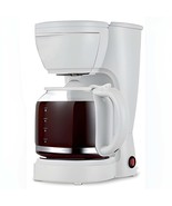 Salton Essentials EFC1774 - 12 Cup Coffee Maker, 900 Watts, White - £30.64 GBP
