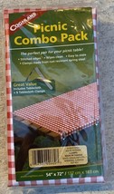 Coghlan&#39;s Picnic Combo Pack w/ 54&quot;x72&quot; Tablecloth &amp; 6 Table Cloth Spring... - £8.23 GBP