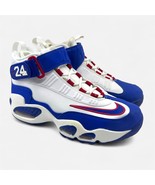 Nike Air Griffey Max 1 White Old Royal Gym Red Mens Size 8 Athletic Sneaker - $129.95