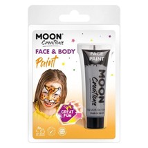 Moon Creations Face &amp; Body Paint Grey sm-C01426 - £9.23 GBP