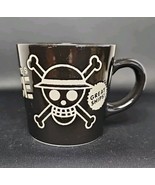 Anime &quot;One Piece ONE PEICE&quot; Pirate Flag Water Coffee Tea Mug 250ml Black... - $40.78