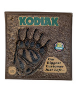 Kodiak Tobacco Sign Grizzly Chewing Bear Print Our Biggest Customer Just... - $38.79