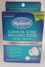 Hylands Canker Core healing dots Reliefs Tablets Qty 50 image 1