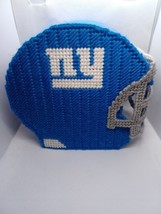 New York Giants Helmet Tissue Box Cover, foot ball helmet, tissue box cover,  - £30.92 GBP