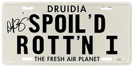 DAPHNE ZUNIGA SIGNED Autograph SPOIL&#39;D ROTT&#39;N License PLATE SPACE BALLS ... - $59.99