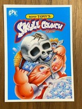 2020 Garbage Pail Kids Bony Tony&#39;s Skull Crunch Cereal Trading Card Fye Gpk - £9.59 GBP