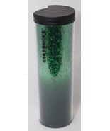 Starbucks 2019 Hot Cold Cup Tumbler Traveler Coffee Mug Glitter Ombre Gr... - $22.41