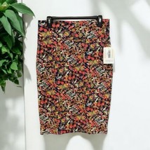 LuLaRoe Cassie skirt geometric print Women’s Size L Large Multicolor NWT - $13.96