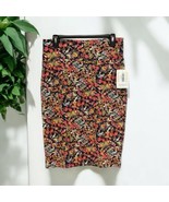 LuLaRoe Cassie skirt geometric print Women’s Size L Large Multicolor NWT - $18.96 CAD