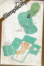 Simplicity Sewing Pattern 9926 Babies Car Seat Cover Travel Changing Pad - £7.18 GBP