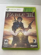 Fable III 3 (Microsoft Xbox 360 2010) CIB W/manual Video Game - $7.70