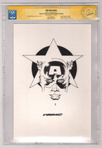 Jim Steranko CGC SS Signed Original Avengers Comic Art Sketch ~ Captain America - £1,391.84 GBP