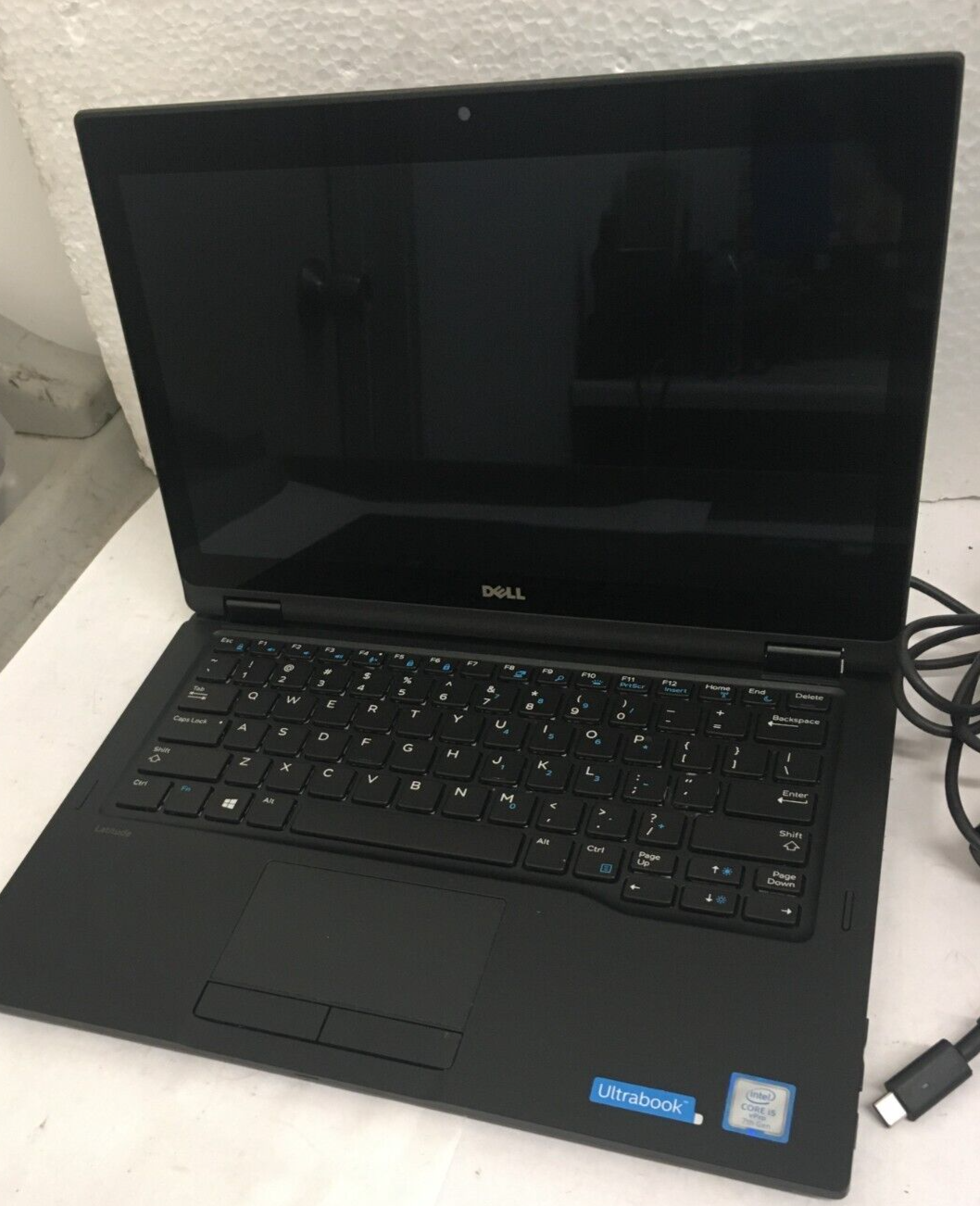 DELL Latitude 5289 (07AA) 12.8inch used laptop good working condition w/power - $96.57