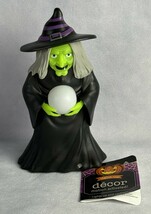 CACKLING WITCH w/Crystal Ball Light up &amp; Sound with Motion Sensor for HA... - $110.25 MXN