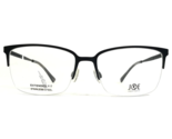 Joseph Abboud Groß Brille Rahmen JOE4080 001 BLACKJACK Quadratisch 55-17... - $69.55